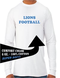 Image 1 of Lions Football Long sleeve Tee