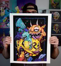 Image 2 of Monster Mushroom Archival Print 