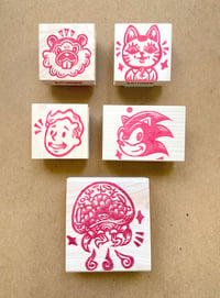 Image 2 of Small Handmade Stamps!