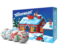 Image 1 of TaylorMade TP5 Stripe Holiday Golf Balls [2024]