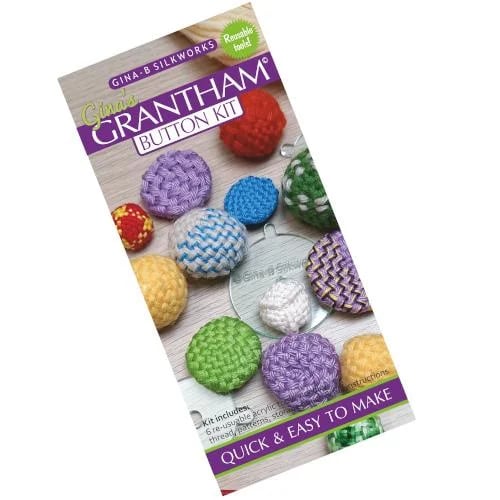 Image of NEW! Grantham Button Kit by Gina B. Silkworks