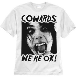 Image of Cowards - 'We're OK' Tour Shirt