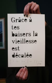 Grâce à tes baisers