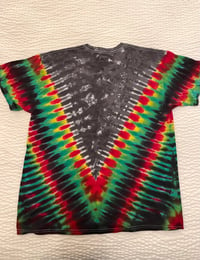 Image 2 of Rasta Tiedye Triple Killa Gorilla T Shirt