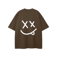 Image 2 of Smiley Tee // Brown
