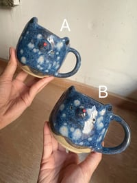 Image 3 of Starry Blue Bear Mugs