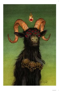 Devil Goat - Giclée Print