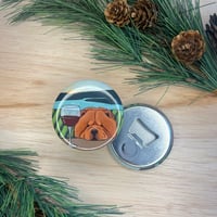 Chows in Wine Country Fridge Magnet