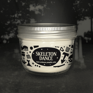 Skeleton Dance - 8 oz Scented Candle