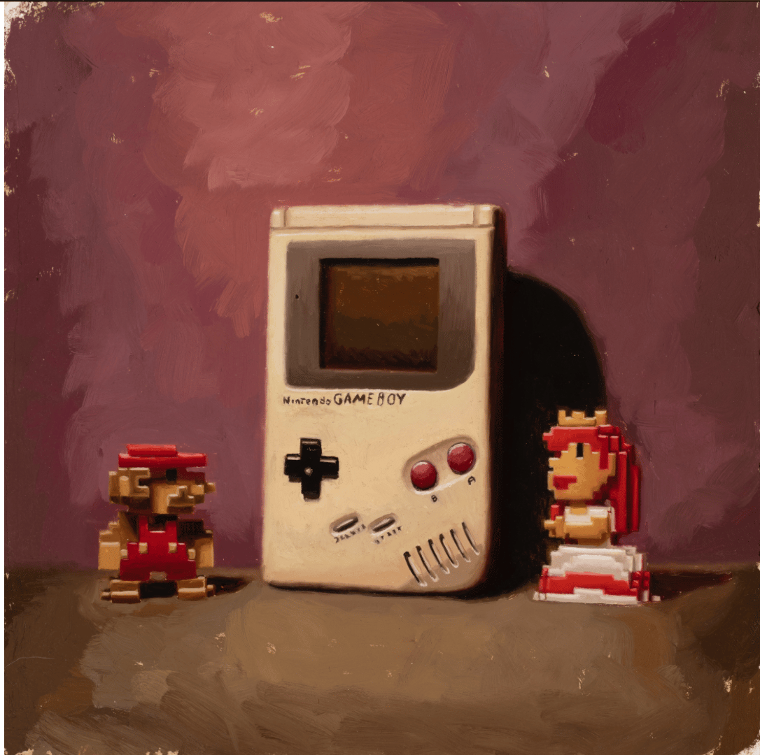 Image of Gameboy 8x8 Print