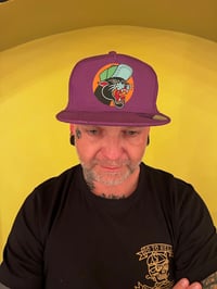 Image 1 of Snapback cap purple