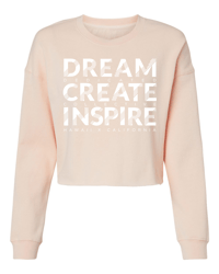 Image 1 of MOTTO CROP CREWNECK