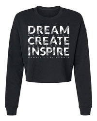 Image 3 of MOTTO CROP CREWNECK