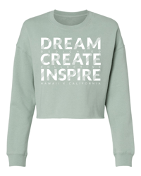 Image 2 of MOTTO CROP CREWNECK