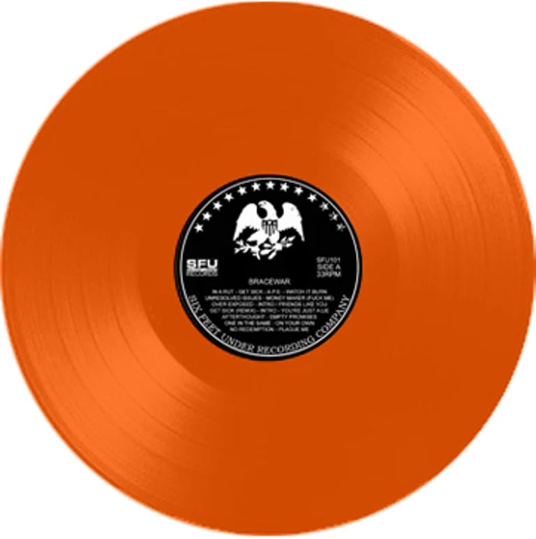 BRACEWAR - Discography 12" *Orange Vinyl /100*