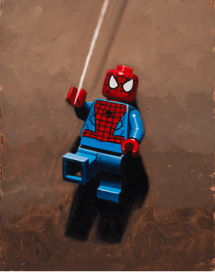 Image of Spidey Swinging 8x10 Print