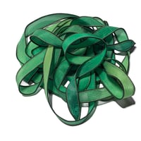 Image 6 of 1PC. JUNIPER 42" Hand Dyed Finished Edge Silk Wrist Wrap Bracelet/Jewelry Ribbons