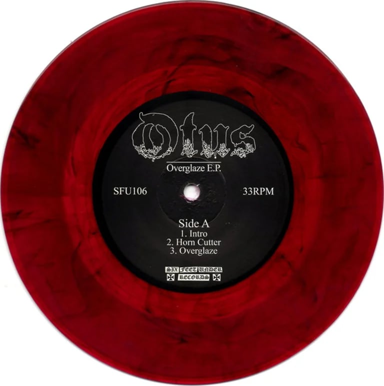 OTUS - Overglaze 7" *Red / Clear*