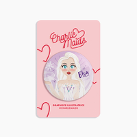 Image 1 of Badges Queen Elsa & Anna