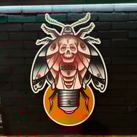 Image 2 of Moth wall lamp