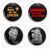 Cannibal Pins 4 pack 