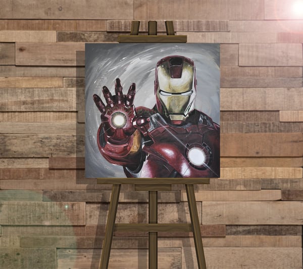 Image of IRON MAN - ORIGINAL PAINTING