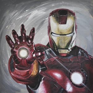 Image of IRON MAN - ORIGINAL PAINTING