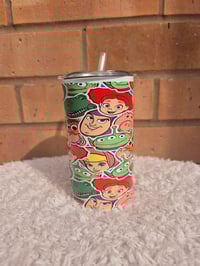 Image 3 of Child tumbler cup- any design - 2 lids