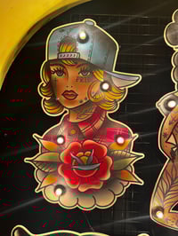 Girl Pride wall lamp