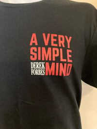 Image 4 of Derek Forbes - A very simple mind t-shirt 