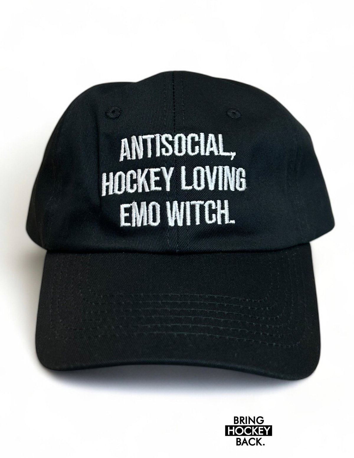 Emo Hockey Witch Dad Hat [Free shipping]