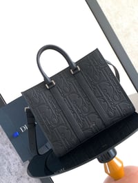 CD Leather Tote