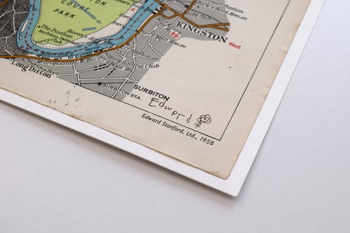 Image of River Thames, Chertsey to Richmond original