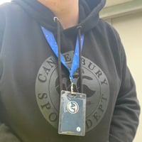 Image 2 of constellation lanyard with breakaway clasp!