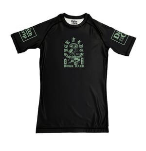Image of 'Fuck Luck 2.0' rashguard.