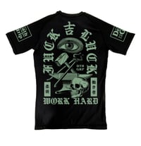 Image 1 of 'Fuck Luck 2.0' rashguard.