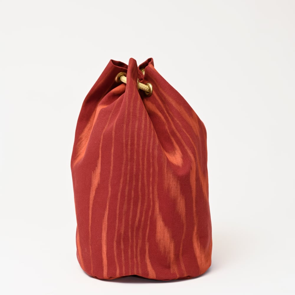 Image of Duffle Bag - Wood/Red/Yellow