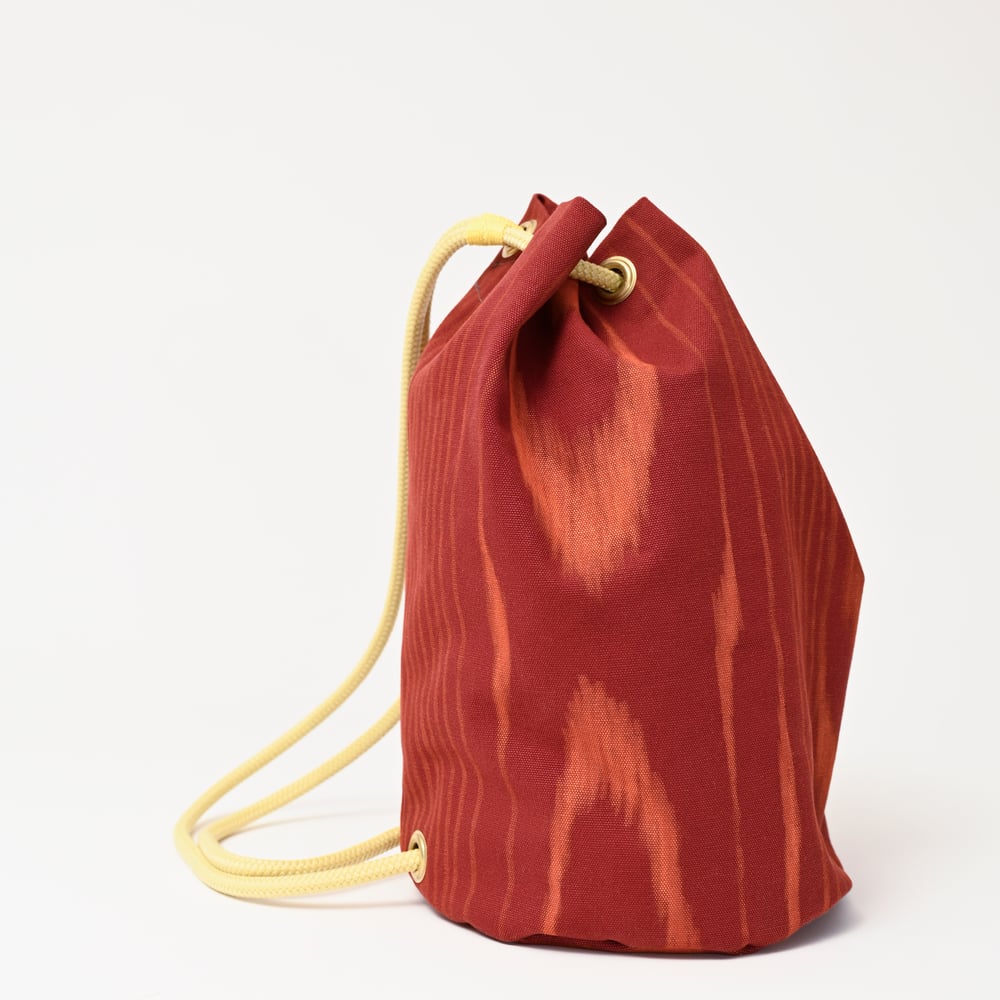 Image of Duffle Bag - Wood/Red/Yellow