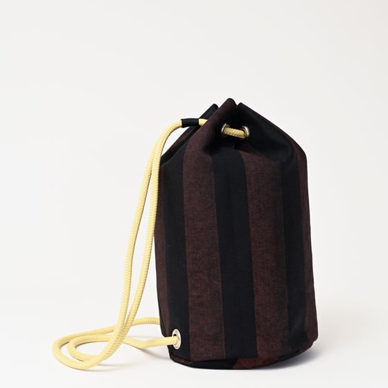 Image of Duffle Bag - Striped/Black 2