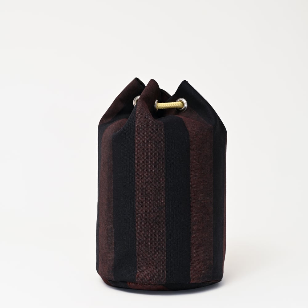 Image of Duffle Bag - Striped/Black 2