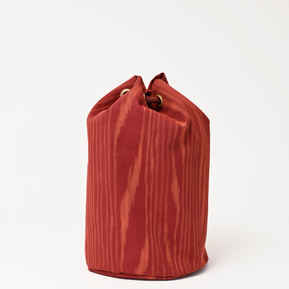 Image of Duffle Bag - Wood/Red