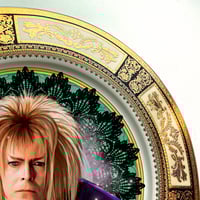 Image 3 of Jareth the Goblin King - Labyrinth - Fine China Plate - #0740