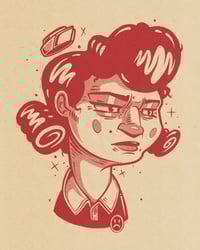 DINER WAITRESS PRINT