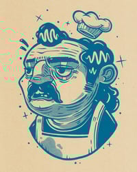 DINER COOK PRINT