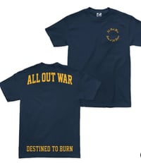 Image 2 of ALL OUT WAR "DESTINED TO BURN" T SHIRT 