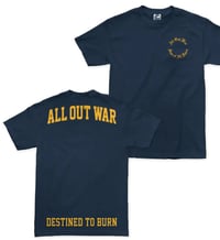 Image 1 of ALL OUT WAR "DESTINED TO BURN" T SHIRT 