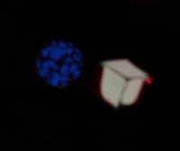 Image 3 of GLOW IN THE DARK ENERGON CUBE - Hard Enamel pin