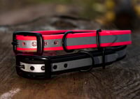 Image 2 of High-Viz Collar - Matte Black Hardware