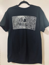 Image 1 of 'Life From Death' Blockprint Tees 