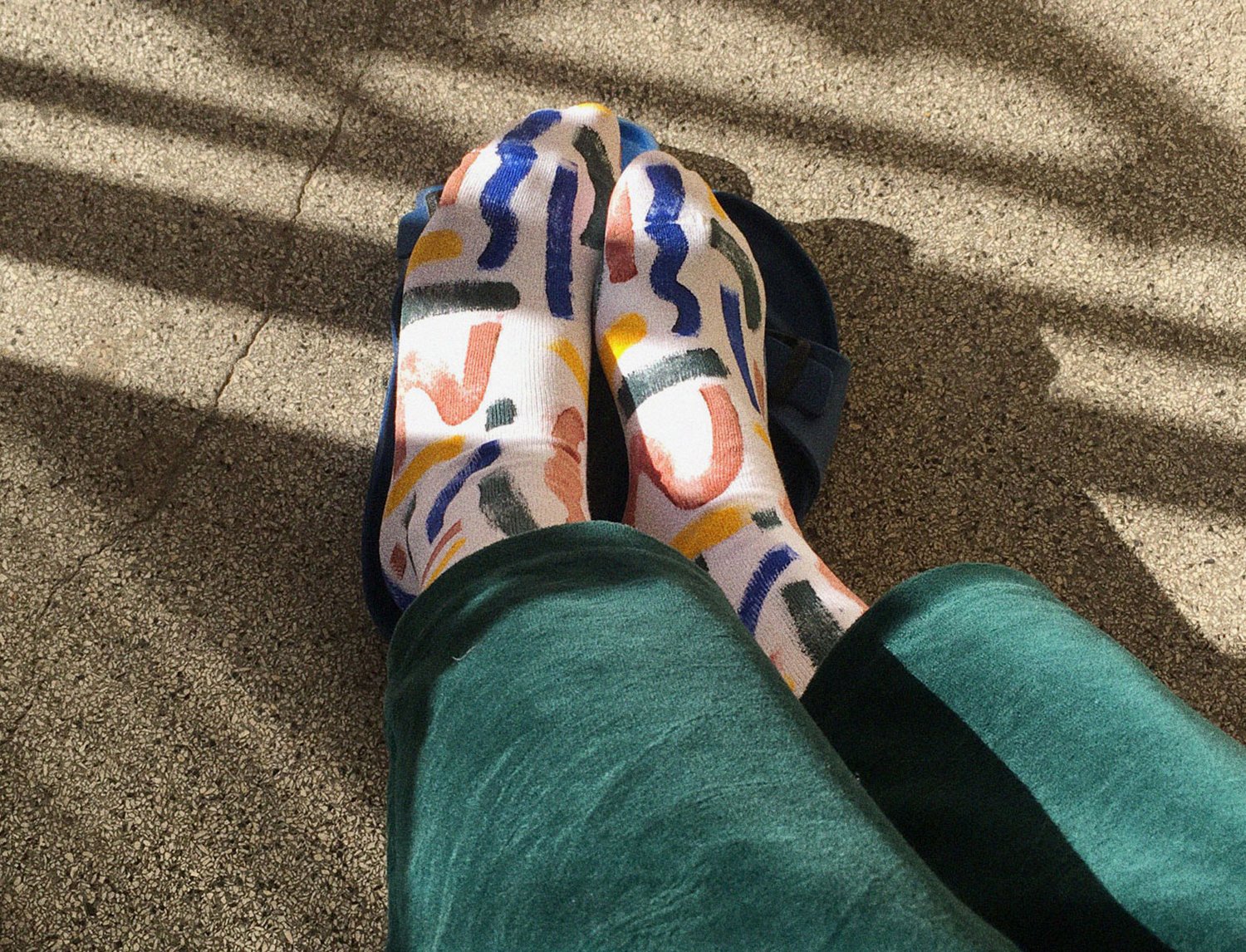 Image of COLOR LINES SOCKS